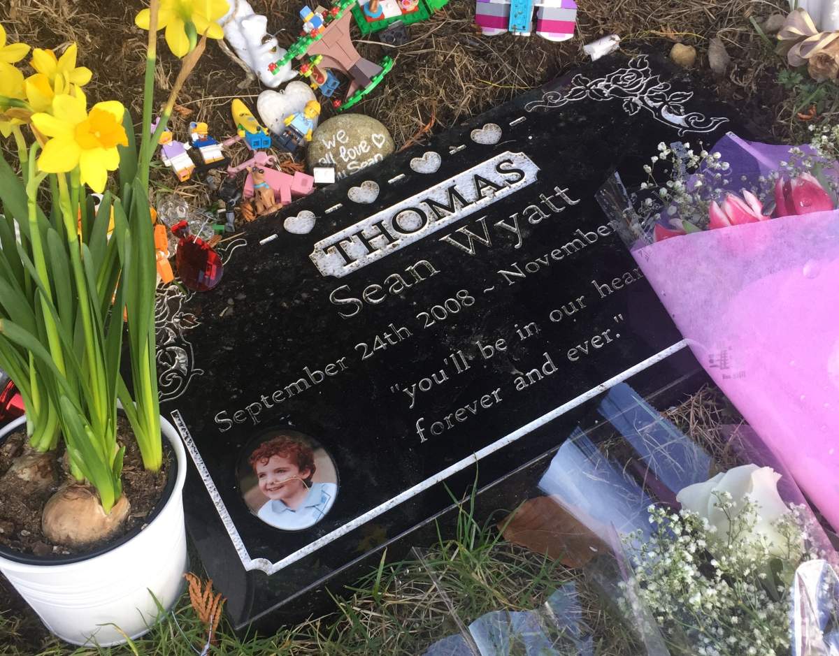 City removes beloved Lego figures from grave of 7-year-old cancer victim - image
