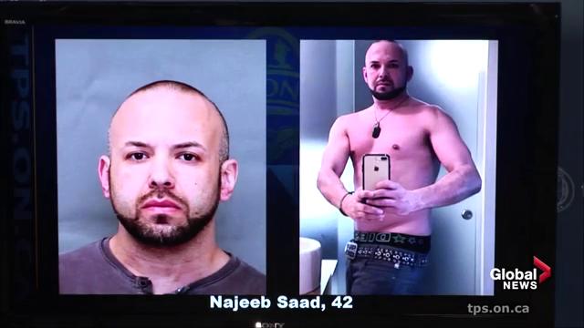 Toronto police have re-arrested and charged Najeeb Saad with 14 new charges in an ongoing child sexual abuse investigation. Toronto Police/Handouts.