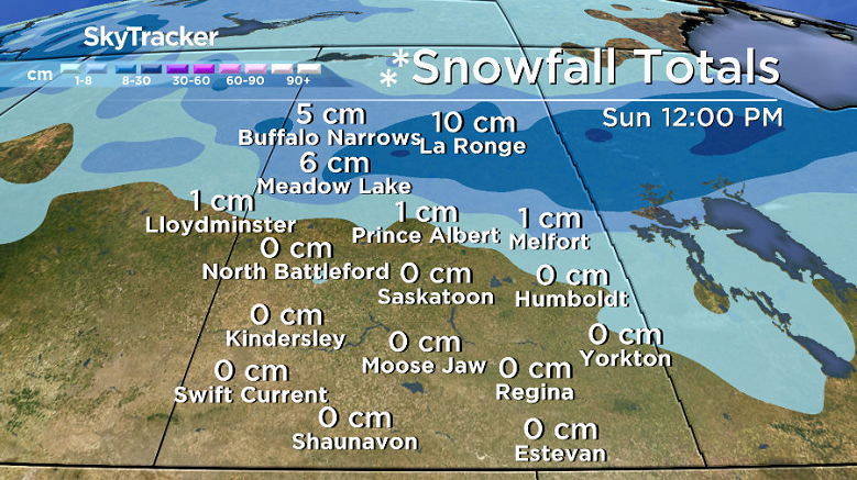 Heavy snow is possible in northern Saskatchewan this weekend.
