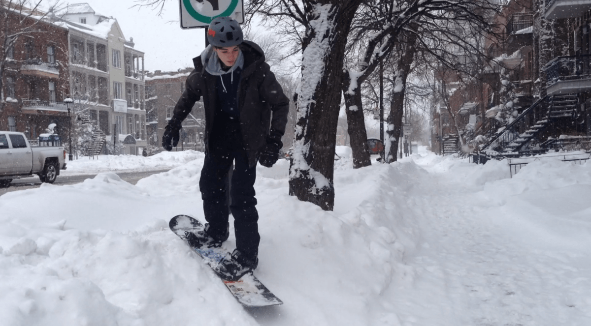 Street Snowboarding