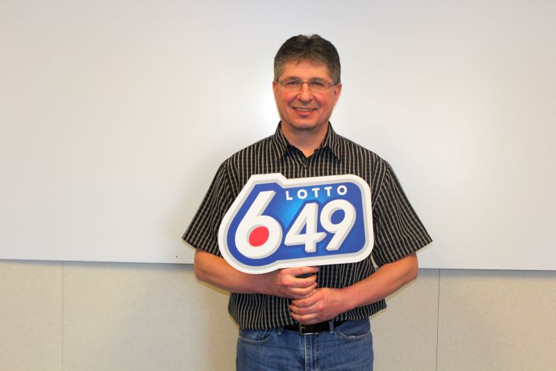 Charles Stevenson won $1 million on Lotto 6/49 on the Feb. 18 draw. 