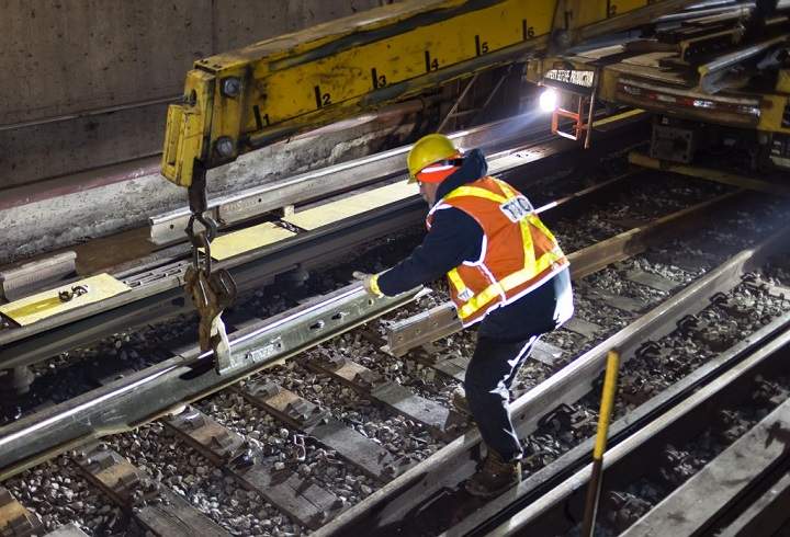 Subway service on Line 4 has been suspended for the weekend. TTC/Twitter.