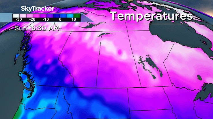 Morning lows will be close to or into the -20s this weekend.