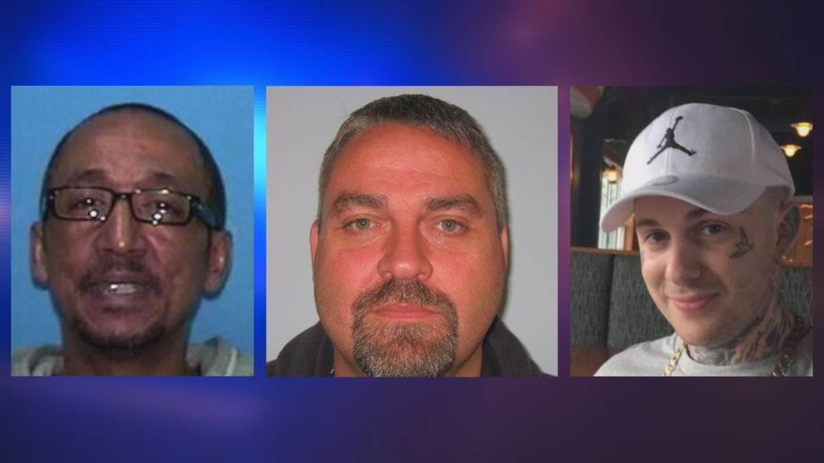 The homicide cases of Terrence Patrick Izzard, Rickey Walker, and Tyler Keizer (left to right) have been added to the Major Unsolved Crimes Program rewards list. Up to $150,000 could be provided to anyone with information that leads to the solving of each case.