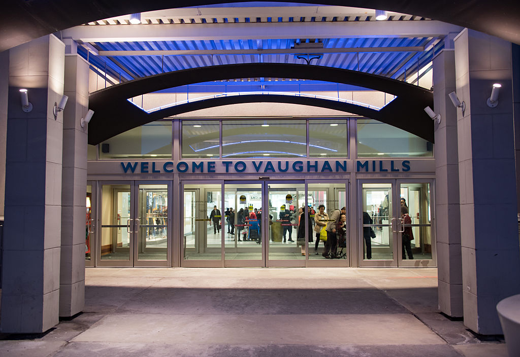 A Toronto man has been charged after leaving his young daughter in a car in the parking lot at Vaughan Mills.