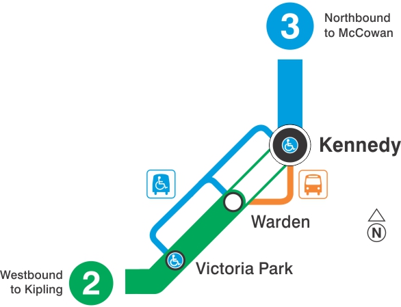 Line 2 Subway closure in effect this weekend - image