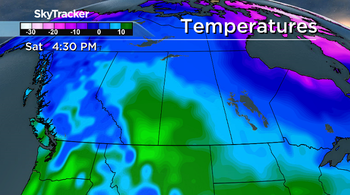 Double digit daytime highs return to the Saskatoon area on Saturday.