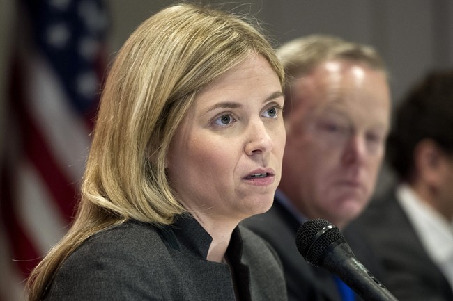 Katie Walsh was a top aide to President Donald Trump. She left the position in March.