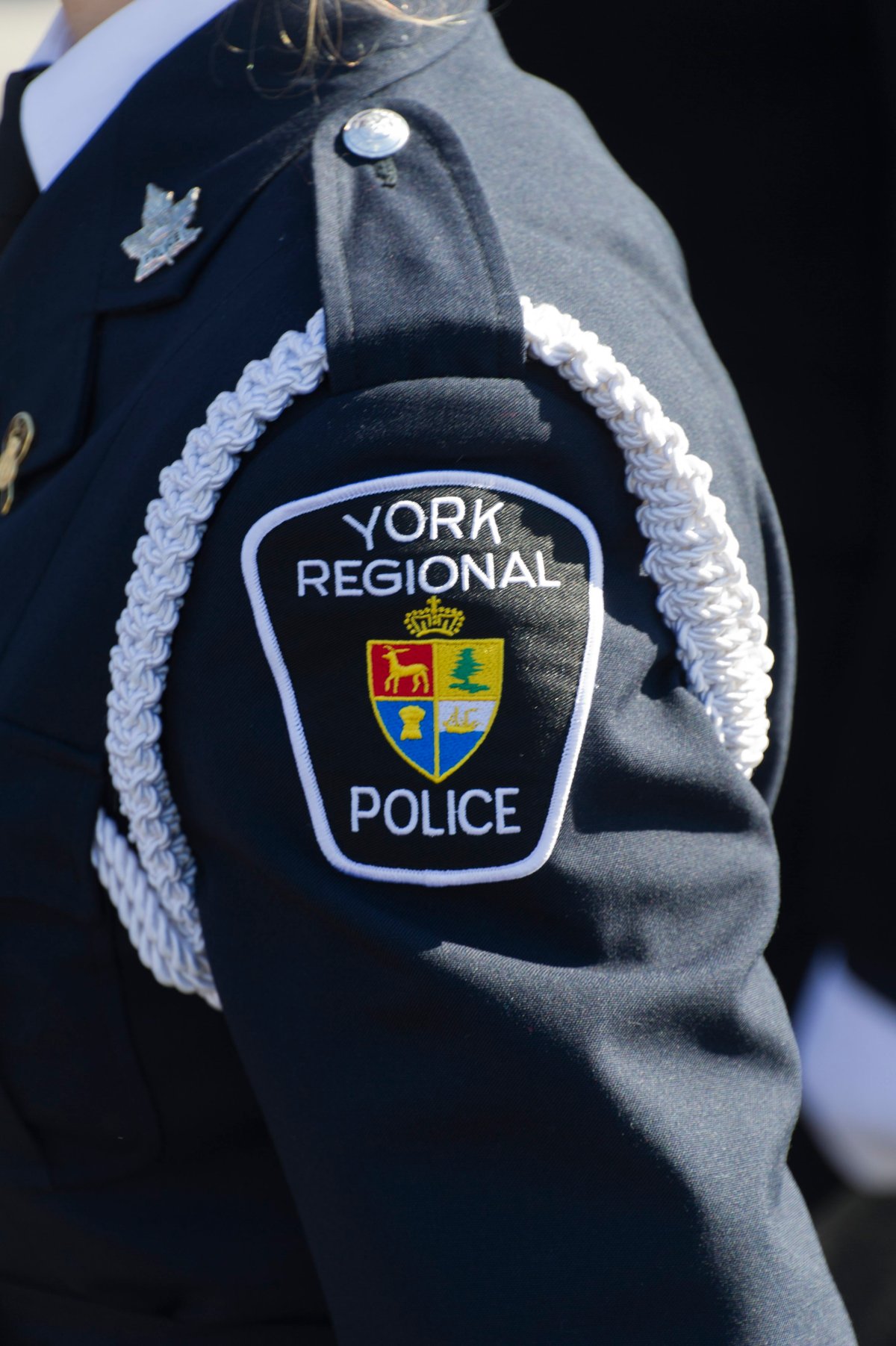 File photo of a York Regional Police badge. 