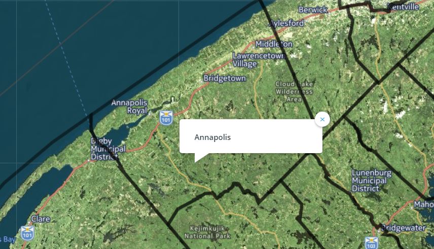 The riding of Annapolis.