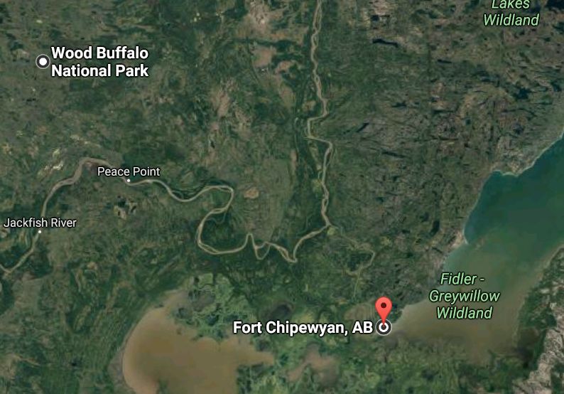 RCMP say the hunters left Fort Chipewyan on Sunday night in aboat on the Rocher River.
