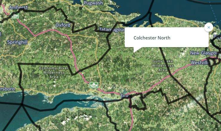 The riding of Colchester North.