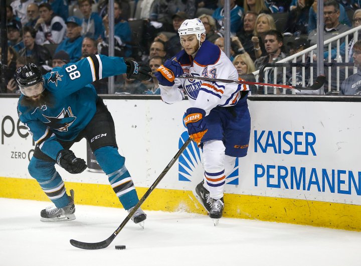 Edmonton Oilers beat San Jose Sharks, advance to 2nd round of NHL ...