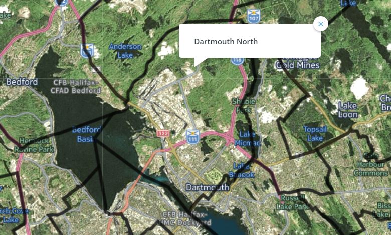 The riding of Dartmouth North.