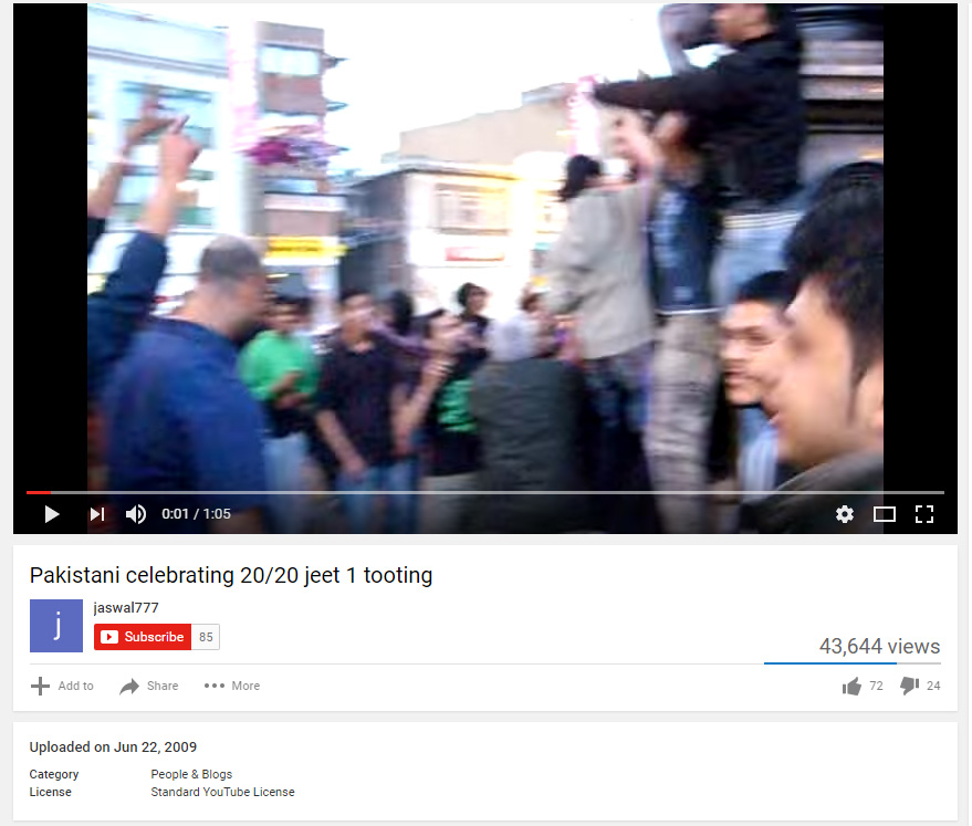 London Pakistanis were celebrating 2009 cricket win, not Paris terror attack this week - image