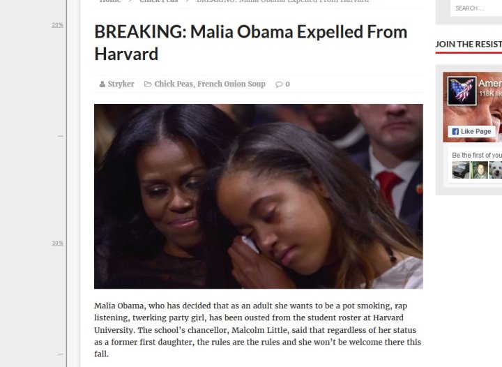 Malia Obama Wasnt Kicked Out Of Harvard She Doesnt Even Go There