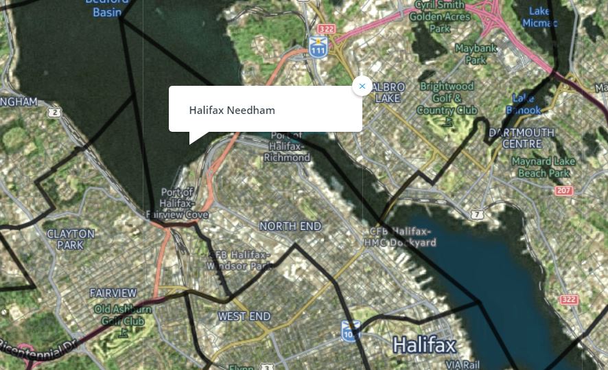 The riding of Halifax Needham.