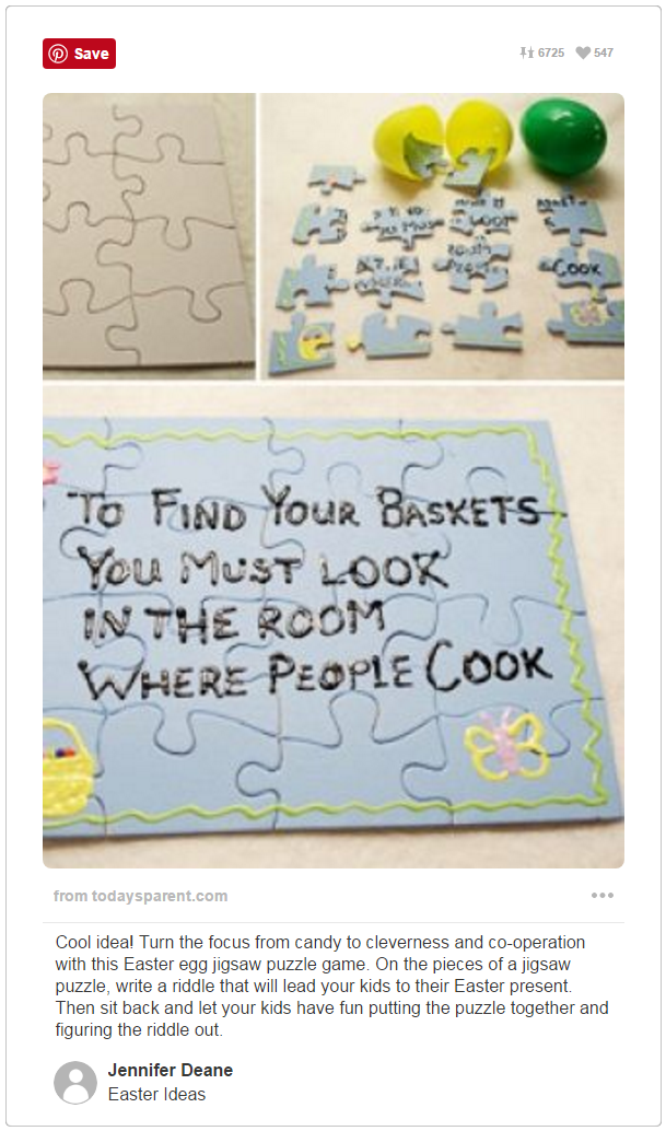 Put a twist on the Easter egg hunt with these chocolate-free ideas - image