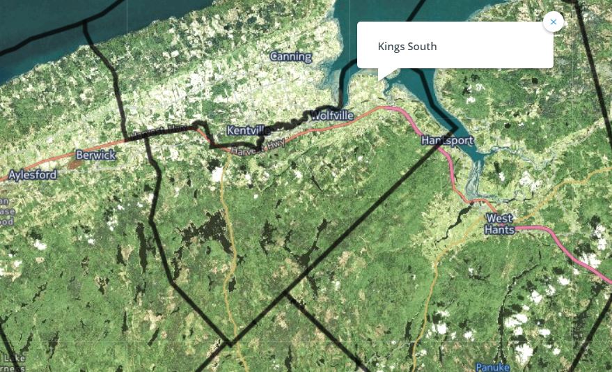 The riding of Kings South.