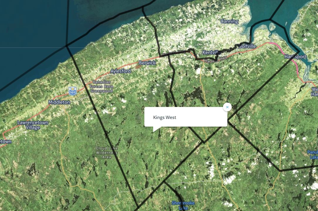 The riding of Kings West.