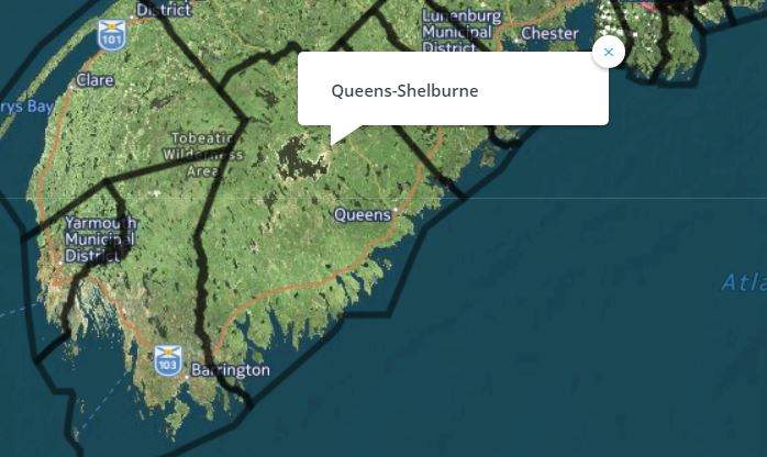 The riding of Queens-Shelburne.