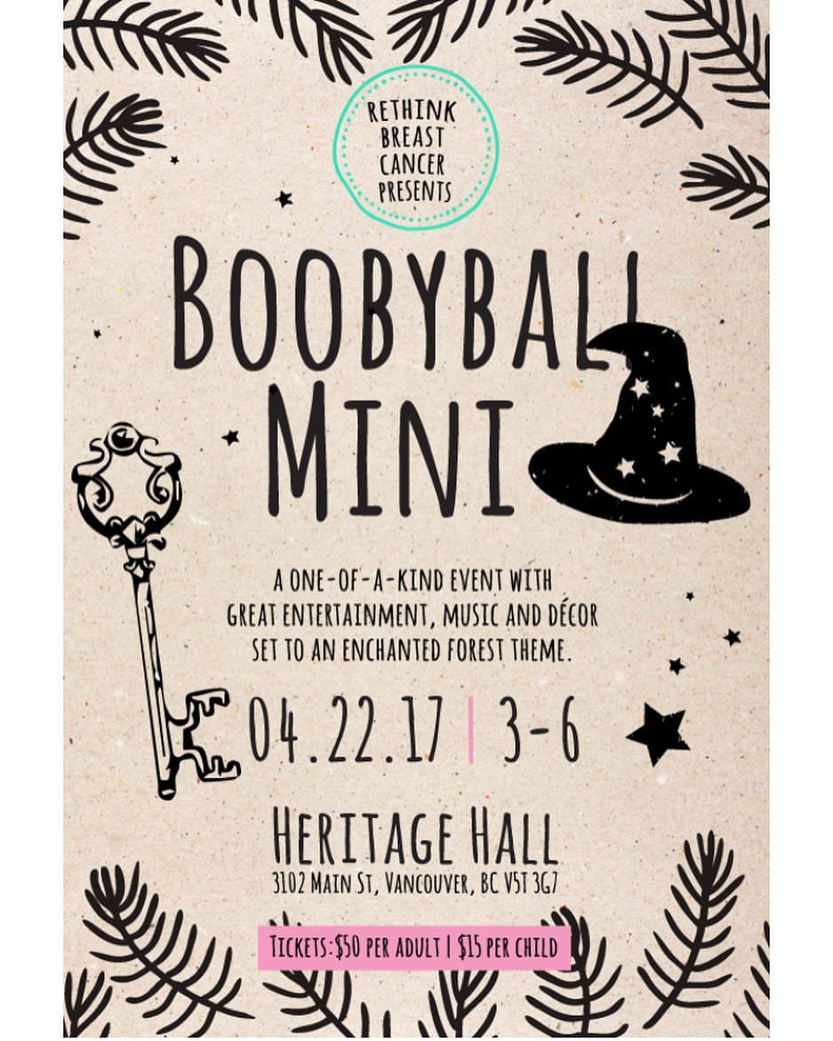 Rethink Breast Cancer Boobyball Mini - image