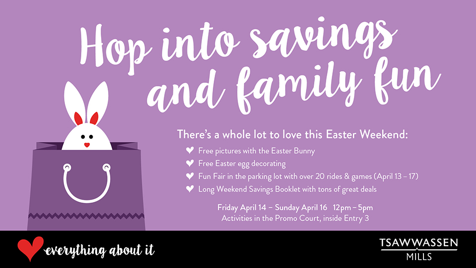 Eggs-tatic about Easter at Tsawwassen Mills - image