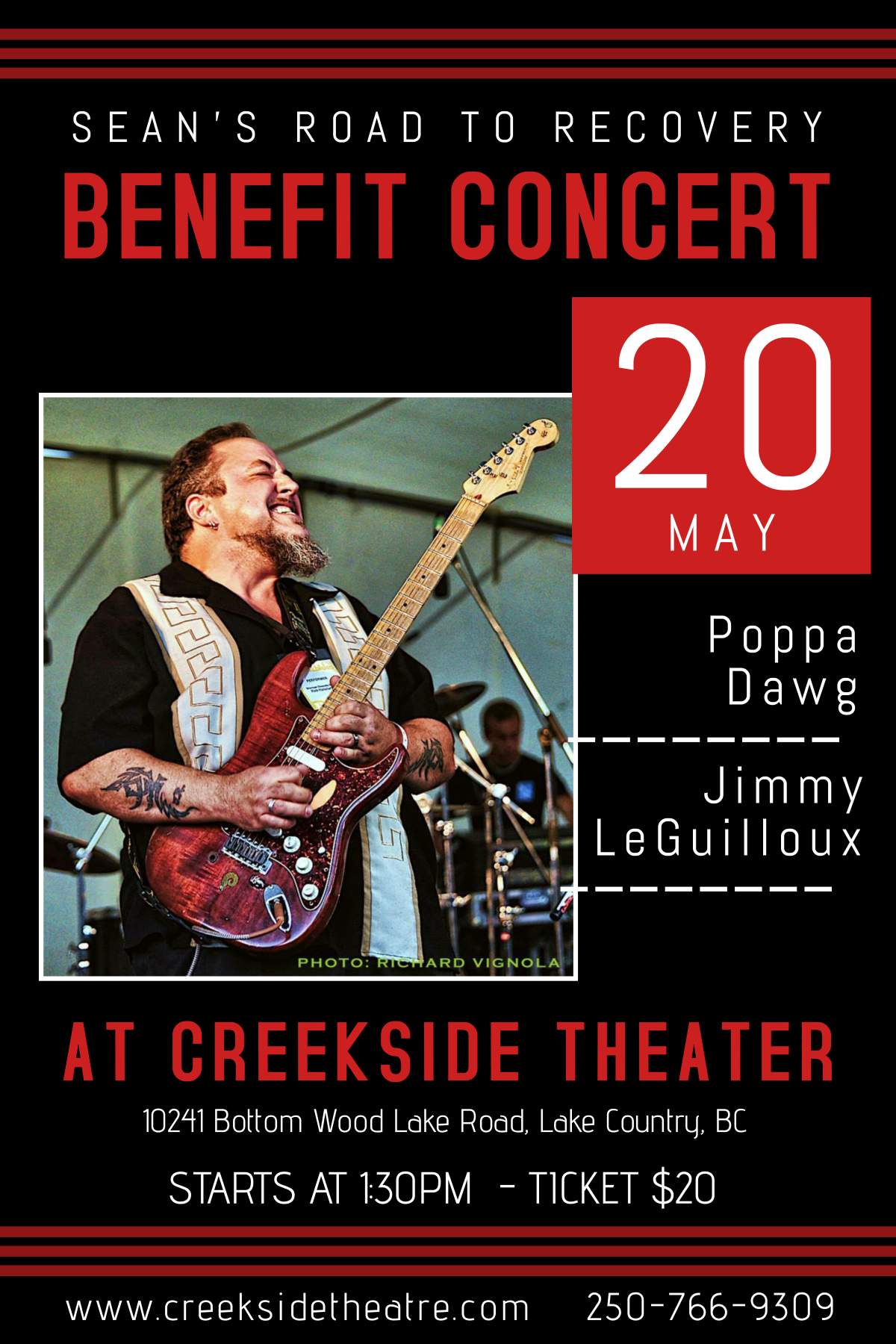 Sean’s Road to Recovery Benefit Concert - image