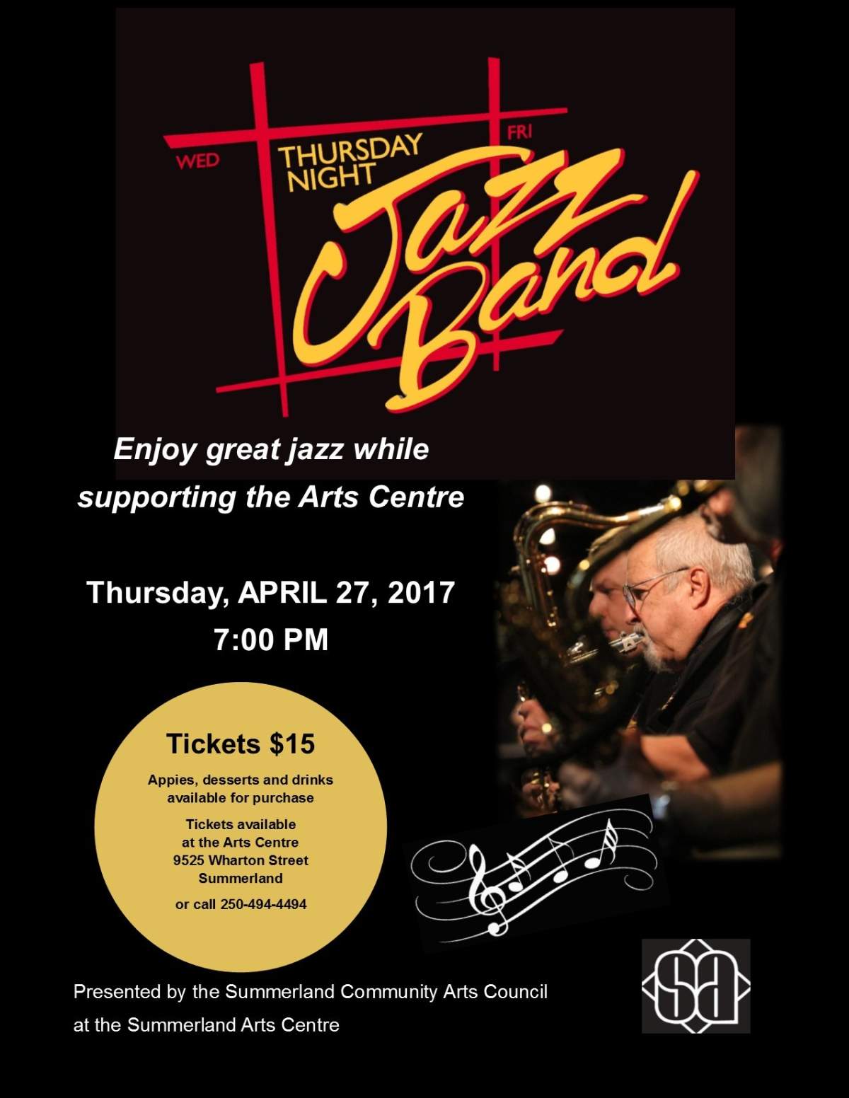 Thursday Night Jazz Concert and Fundraiser - image