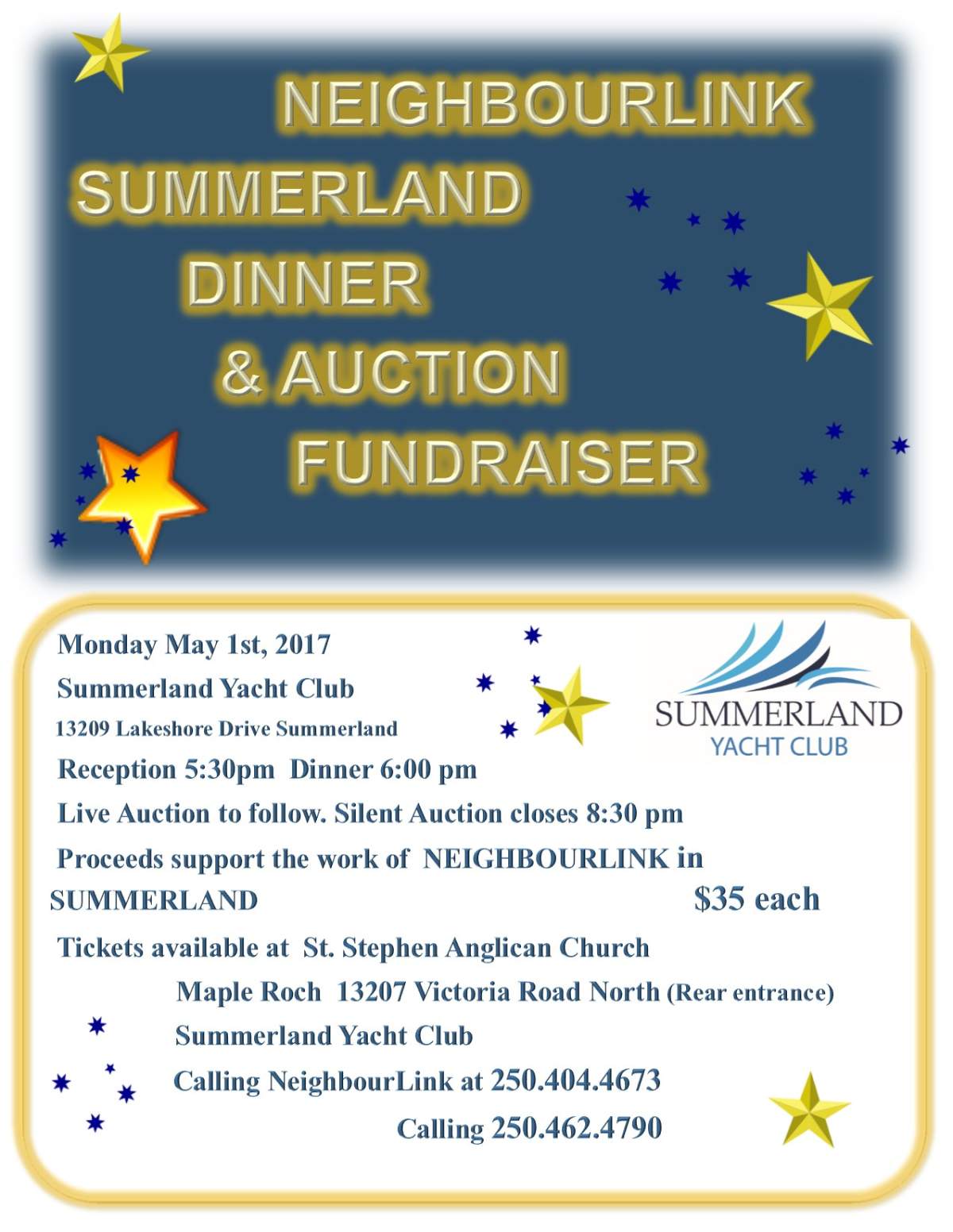 NeighbourLink Summerland Dinner and Silent Auction - image