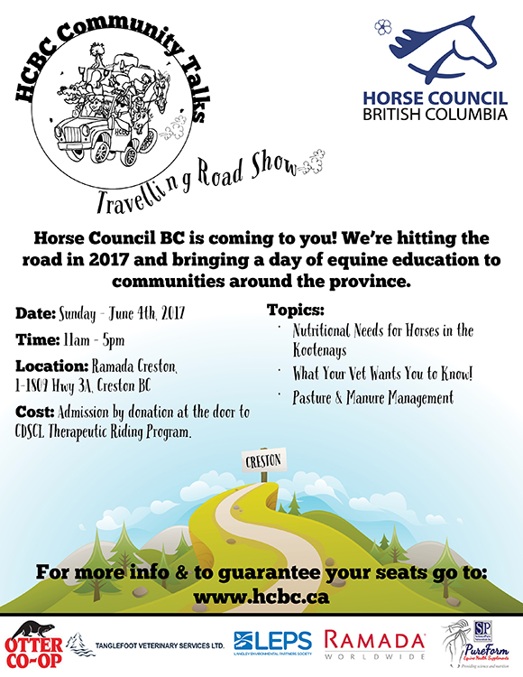 Horse Council BC Community Talks Travelling Road Show - image