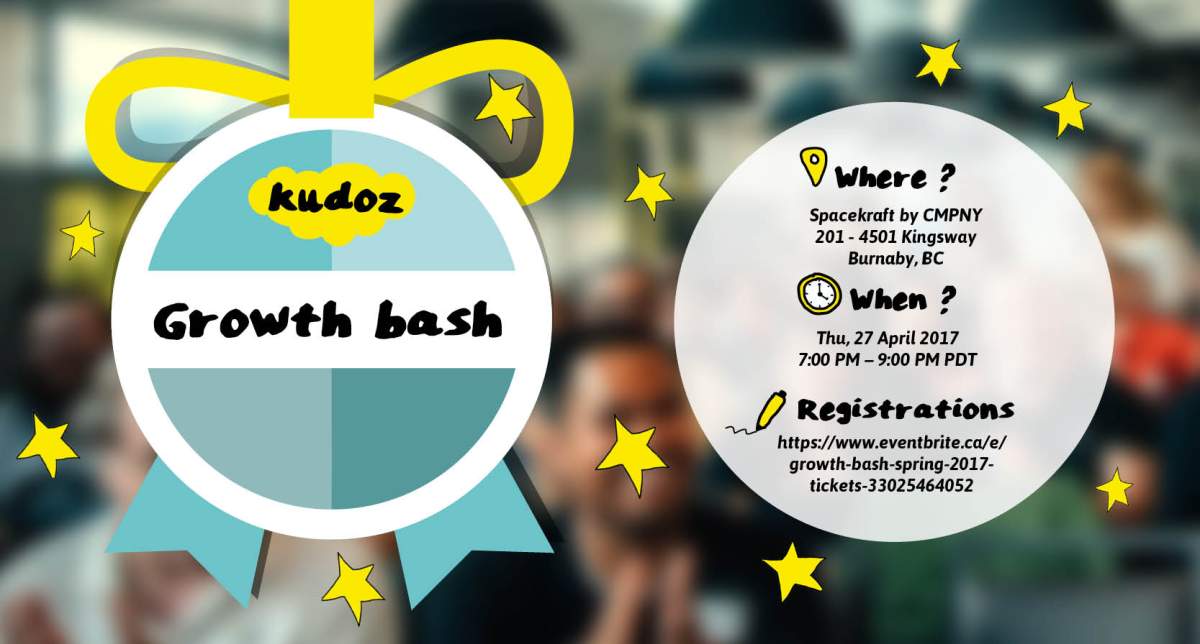 kudoz #growthbash spring 2017! - image