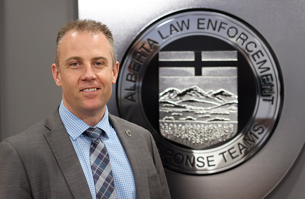 RCMP Insp. Chad Coles, who has over two decades of policing experience, is the new CEO of Alberta Law Enforcement Response Teams (ALERT).