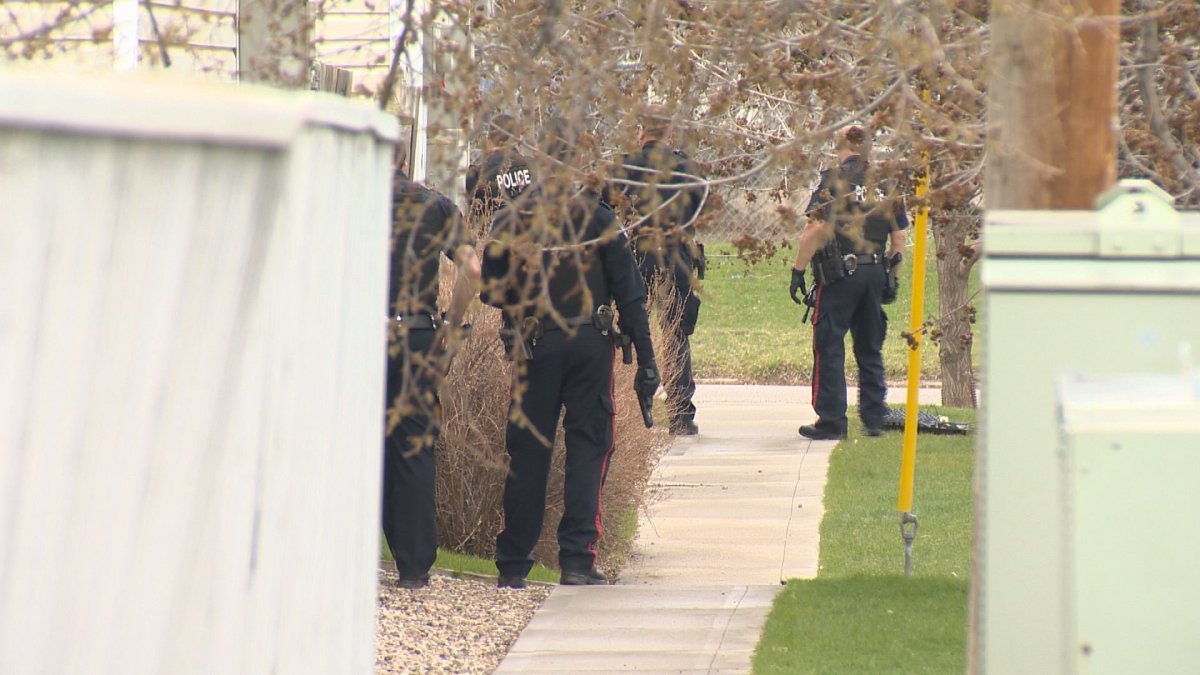 Regina police conduct weapons investigation at the 1600 Alexandra St.