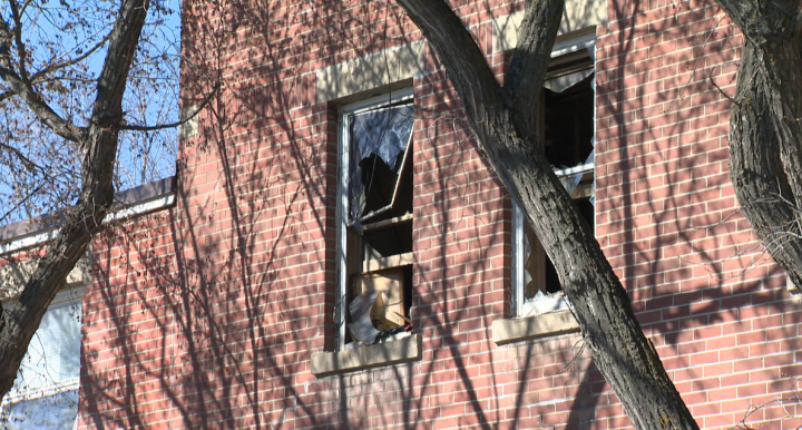 A fire occurred at an apartment in Regina at around 2 a.m. CT on Saturday.