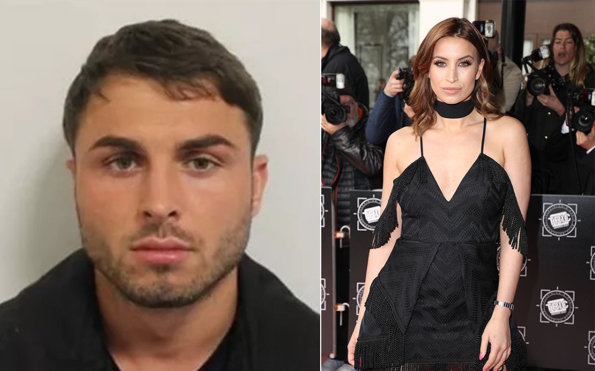 (L-R:) Arthur Collins, wanted for questioning over a nightclub attack in London, and his girlfriend, 'The Only Way is Essex' star Ferne McCann.