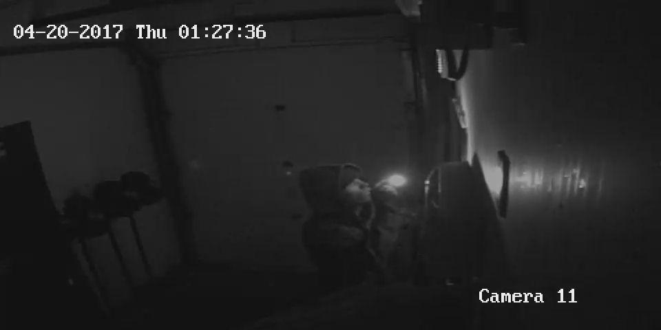 A suspect in a break and enter in Hammonds Plains is pictured in this photo provided by RCMP. 