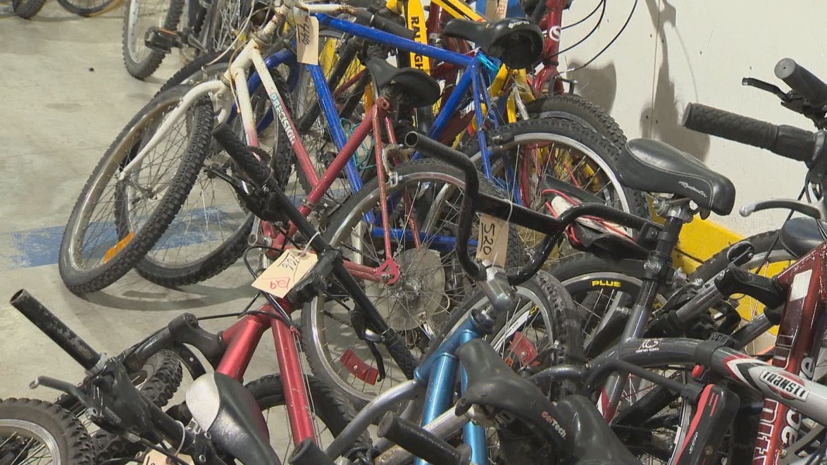 Hundreds of bikes will be auctioned out at Winnipeg's annual bike auction.
