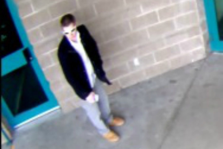 RCMP are searching for a man who threatened to punch a nine-year-old boy and then stole the youngster's bicycle.
