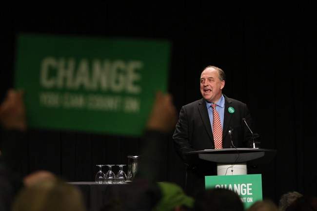 Andrew Weaver file photo.