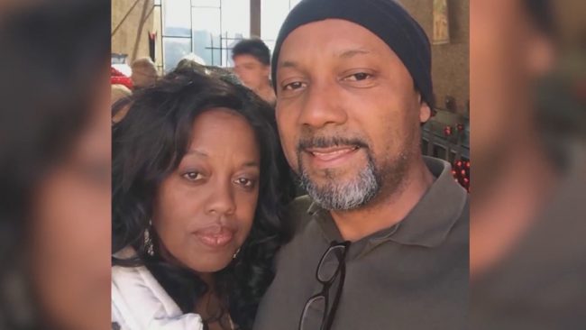 Cedric Anderson and Karen Smith seen in an undated photo.