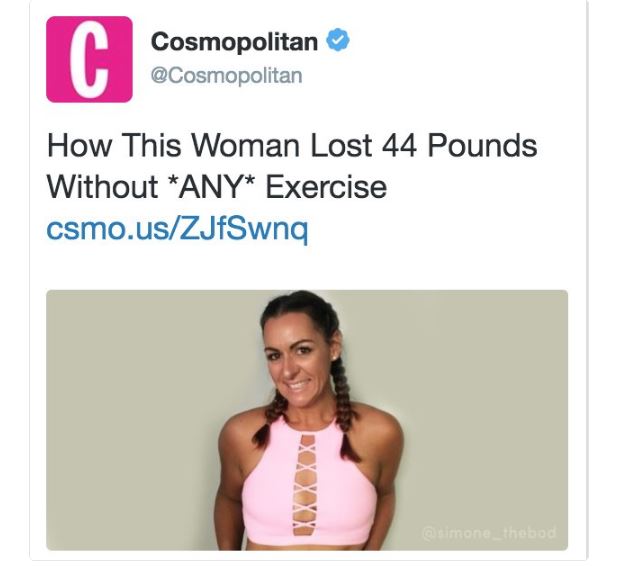 cosmo cancer tweet