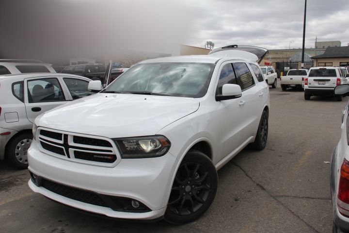 One of four stolen vehicles seized April 3, 2017 by Calgary police.