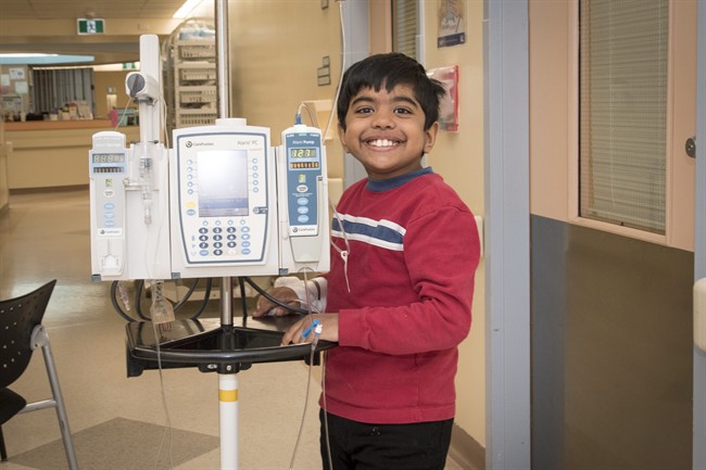 Daniel Nevins-Selvadurai, 10, is seen in this undated handout photo. Daniel Nevins-Selvadurai's case had doctors at Toronto's Hospital for Sick Children baffled. At age three, he had developed blood in his stool, a sign of possible hereditary inflammatory bowel disease. But testing for all the genetic mutations known to cause the condition came back negative.