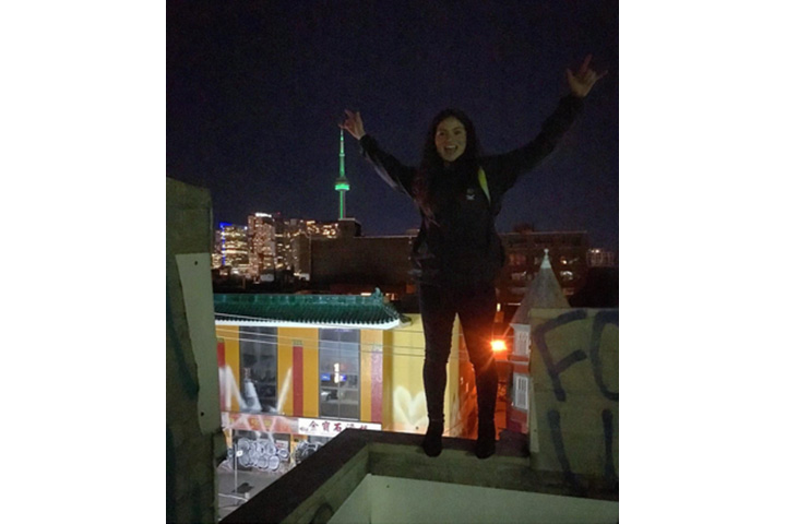 ‘Rooftopping’ gone wrong? Toronto woman charged with mischief after crane rescue - image