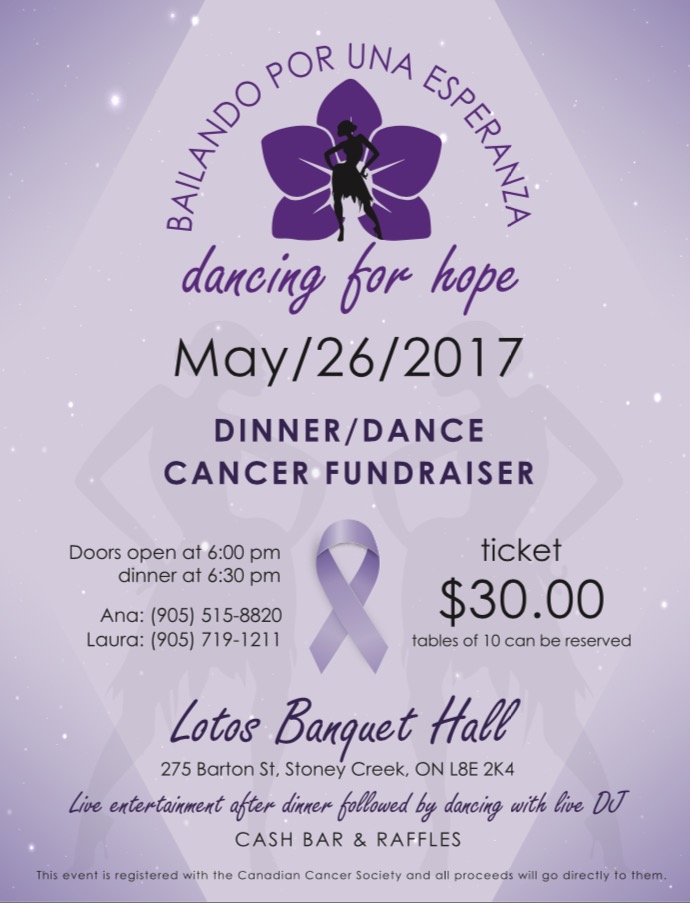 Bailando Por Una Esperanza – Dancing For Hope Cancer Fundraiser - image