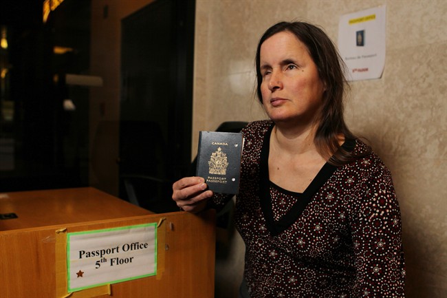 Rebecca Blaevoet, who is blind is fighting for better customer service access for the visually impaired at Passport Canada in Windsor.