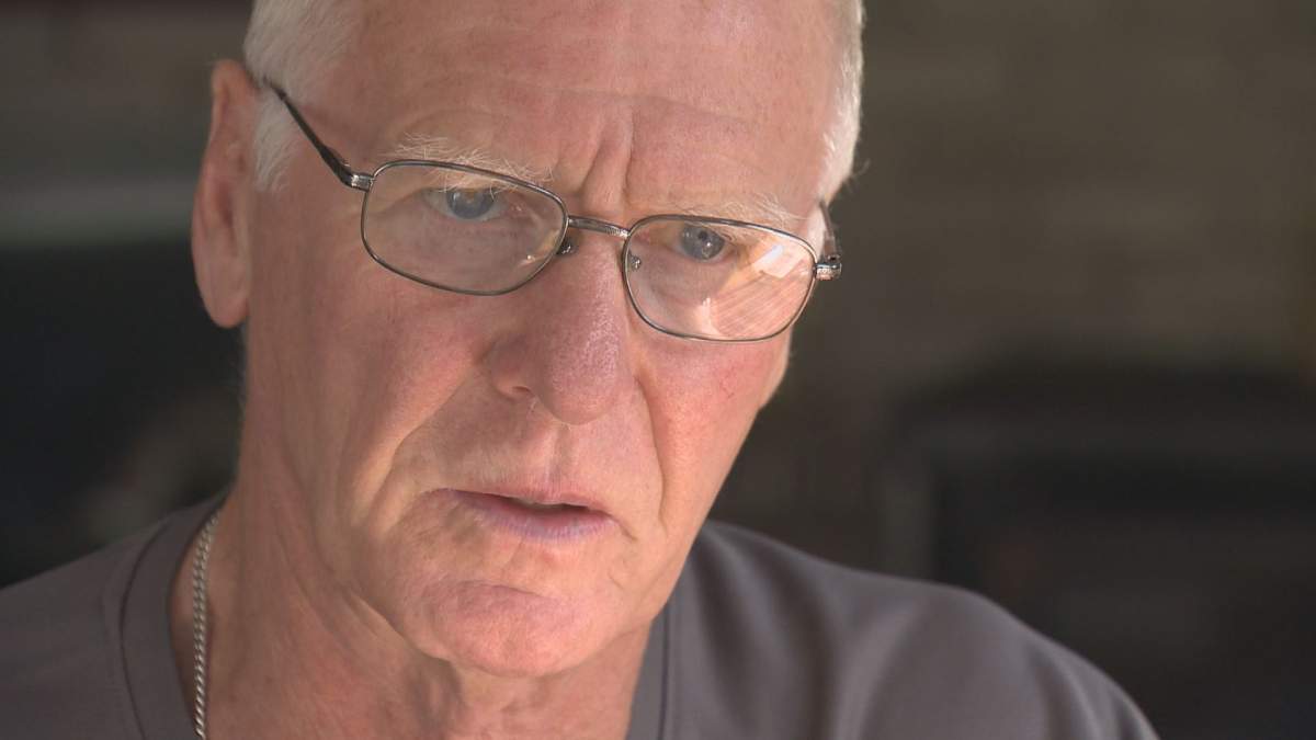 Don Kuryk speaking with Global News Wednesday, April 19.