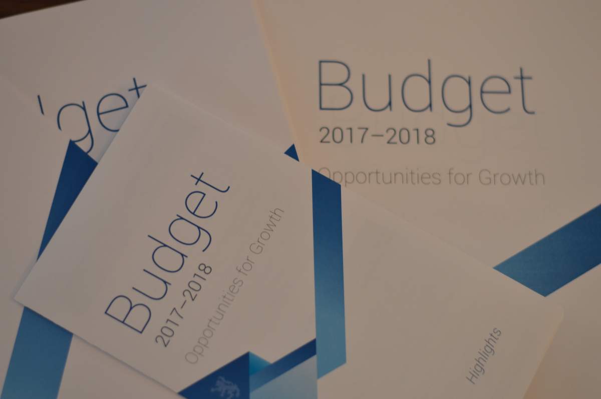 The Nova Scotia 2017-2018 budget was presented on April 27, 2017.
