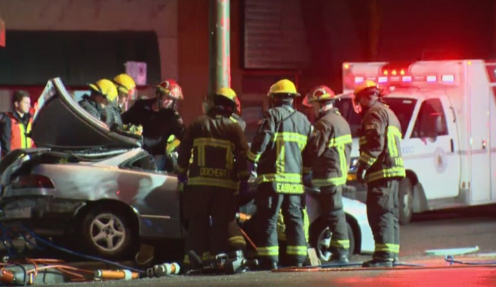 Police are investigating a fatal crash in East Vancouver.